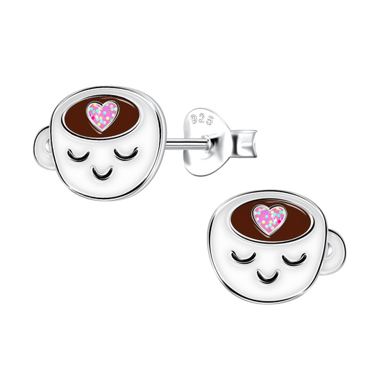 E-229 Coffee Lover Earrings