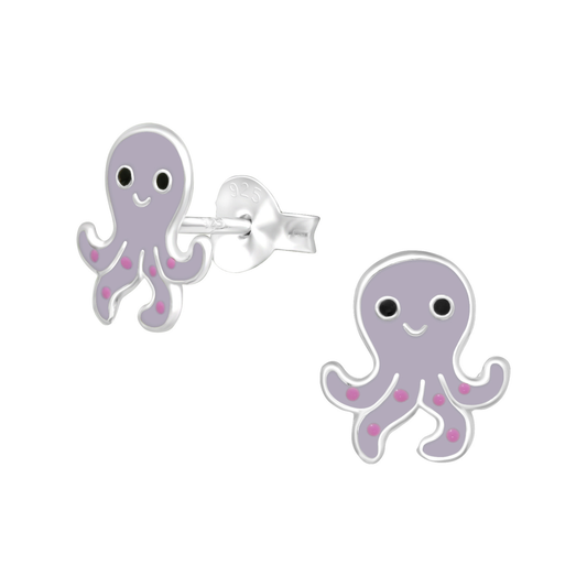 E-237 Octopus Earrings